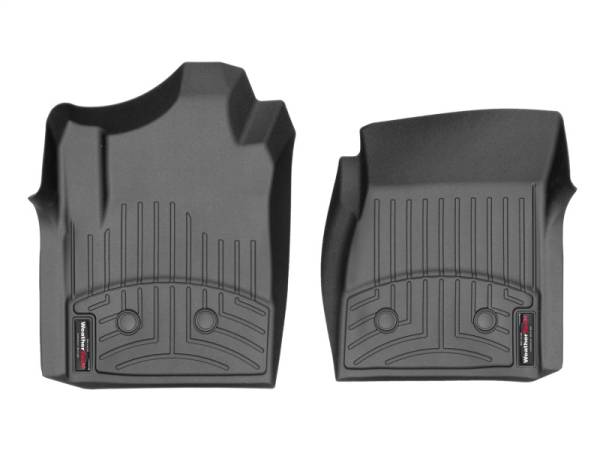 WeatherTech - WeatherTech 2014+ Chevrolet Silverado 1500 Front FloorLiner - Black | 449341V - Image 1