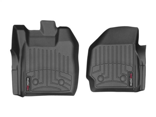 WeatherTech - WeatherTech 13-16 Ford F-250 F-250/F-350/F-45-/F-550 Vinyl Front FloorLiner - Black (Regular Cab) | 449581V - Image 1
