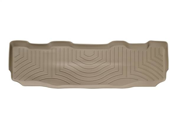 WeatherTech 99-10 Ford F250 Super Duty Crew Rear FloorLiner - Tan | 450022 - Image 1