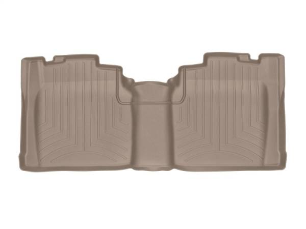 WeatherTech 04-11 Ford Ranger Rear FloorLiner - Tan (Trim Required For Vehicle w/1st Row Bench) | 450242 - Image 1