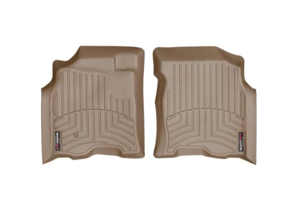 WeatherTech - WeatherTech 04-06 Toyota Tundra Double Cab Front FloorLiner - Tan | 450301 - Image 1