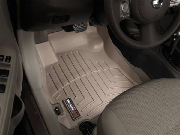 WeatherTech - FloorMat WeatherTech 06-08 Range Rover Range Rover/Range Rover Sport Front and Rear Floorliners - Tan | 450461-453622 - Image 1