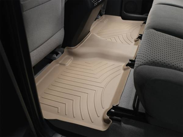 WeatherTech 07-13 Toyota Tundra CrewMax Rear FloorLiner - Tan | 450933 - Image 1