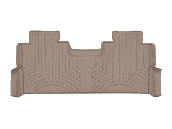 WeatherTech 2017+ Ford F-250/F-350/F-450/F-550 Rear FloorLiner HP - Tan | 4510122IM - Image 1