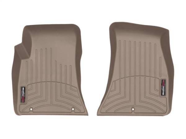 WeatherTech 2015+ Dodge Challenger Front FloorLiner - Tan (Does not fit GT Model) | 4510491 - Image 1