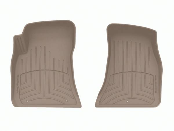 WeatherTech 17-22 Dodge Challenger RWD (No GT Trim) Front FloorLiner HP - Tan | 4510491IM - Image 1