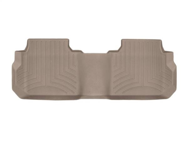 WeatherTech - WeatherTech 2017+ GMC Acadia/Acadia Denali (2nd Row Bench Seats ONLY) Rear FloorLiner - Tan | 4510802 - Image 1