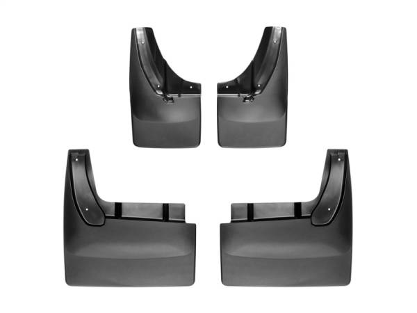 WeatherTech - WeatherTech 10-13 Dodge Ram 3500 No Drill Mudflaps - Black | 110037-120080 - Image 1