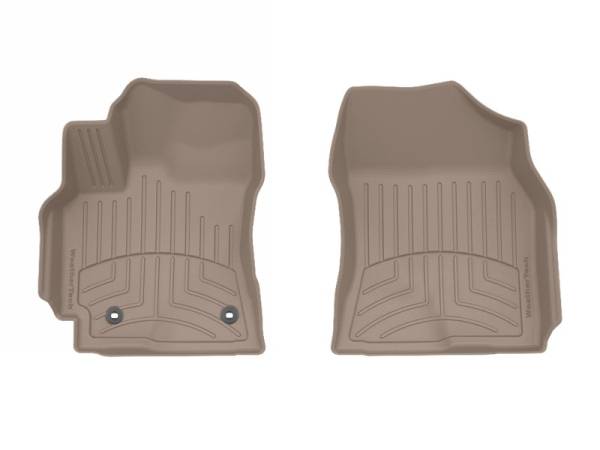 WeatherTech 17-19 Toyota Corolla (Automatic Trans) Front FloorLiner HP - Tan | 4511091IM - Image 1