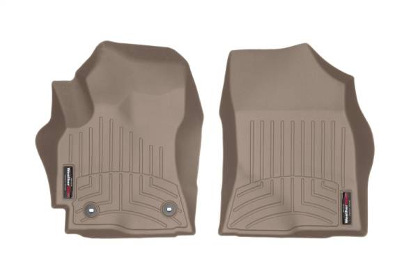 WeatherTech 17+ Toyota Corolla Front FloorLiner - Tan (Manual Transmission Only) | 4511641 - Image 1