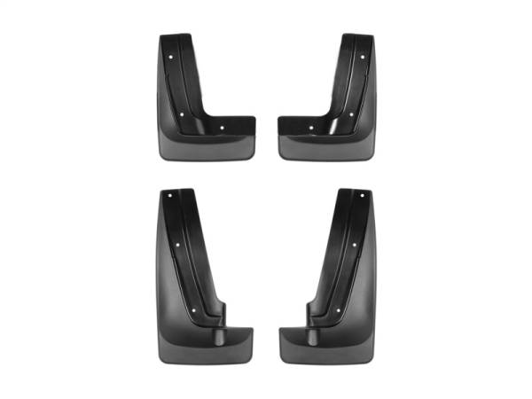 WeatherTech 10-16 Chevrolet Equinox No Drill Mudflaps - Black | 110059-120059 - Image 1