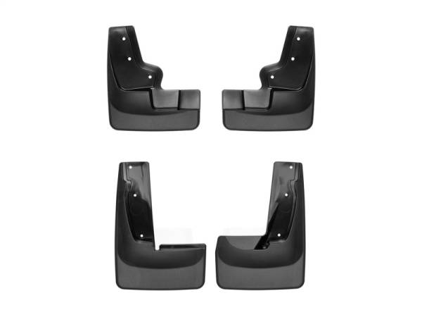 WeatherTech - WeatherTech 2019+ Ford Edge No Drill Mudflaps - Black | 110060-120103 - Image 1