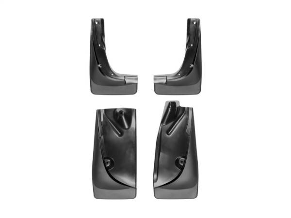 WeatherTech 14-18 Jeep Cherokee (Non-Trailhawk/Overland Models ONLY) No Drill Mudflaps - Black | 110064-120064 - Image 1