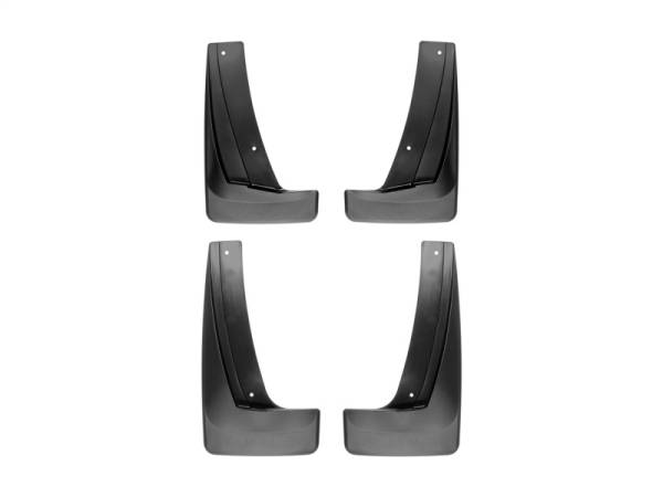 WeatherTech - WeatherTech 2018+ GMC Terrain No Drill Mudflaps - Black | 110079-120079 - Image 1