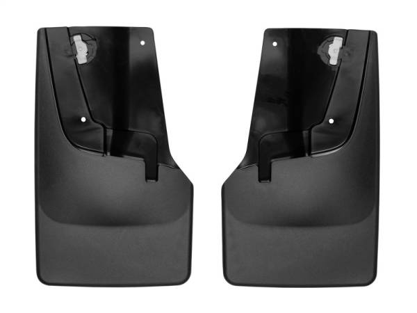 WeatherTech - WeatherTech 2017+ Chevrolet Colorado No Drill Mudflaps - Black (ZR2 Model Only) | 110085 - Image 1