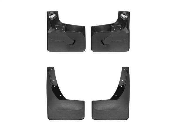 WeatherTech - WeatherTech 2022 Ford Expedition No Drill Mudflaps - Black | 110088-120129 - Image 1