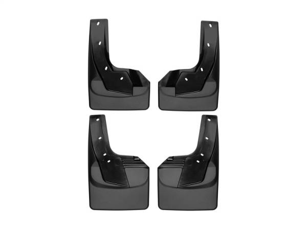 WeatherTech - WeatherTech 19-23 Dodge Ram 1500 (Vehicles w/FF Lip Molding) No Drill Mudflaps - Black | 110092-120092 - Image 1