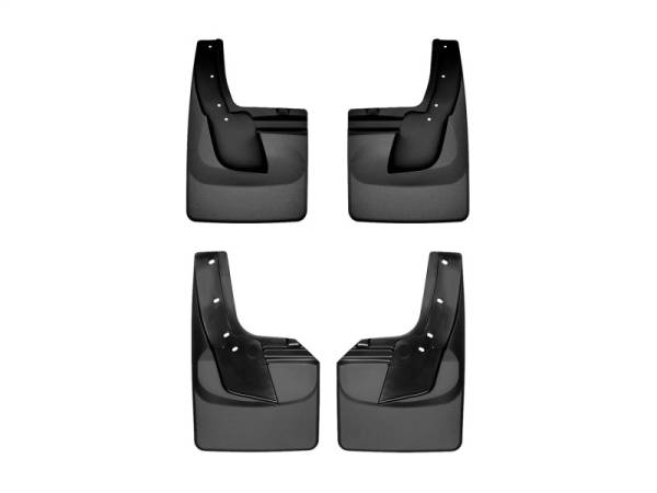 WeatherTech - WeatherTech 2025 Dodge RAM 1500 No Drill Front & Rear MudFlaps - Black | 110092-120185 - Image 1