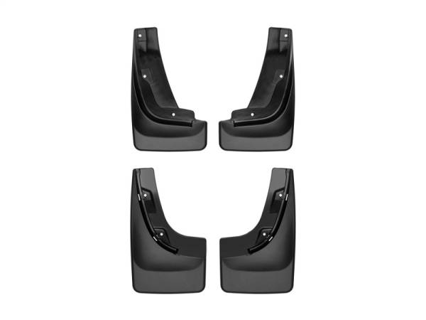 WeatherTech - WeatherTech 2017+ Jeep Compass No Drill Mudflaps - Black | 110096-120096 - Image 1