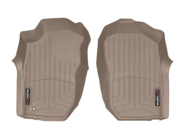 WeatherTech - WeatherTech 01-04 Toyota Tacoma (Double Cab Only) Front FloorLiner - Tan | 4512121 - Image 1