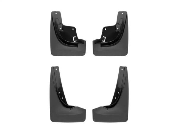 WeatherTech 11-21 Jeep Grand Cherokee No Drill Mudflaps - Black | 110123-120123 - Image 1