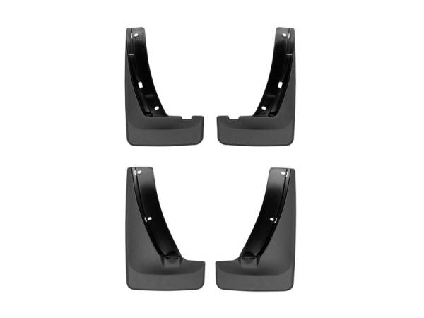 WeatherTech - WeatherTech 21-23 Chevrolet TrailBlazer No Drill Mudflaps - Black | 110130-120130 - Image 1