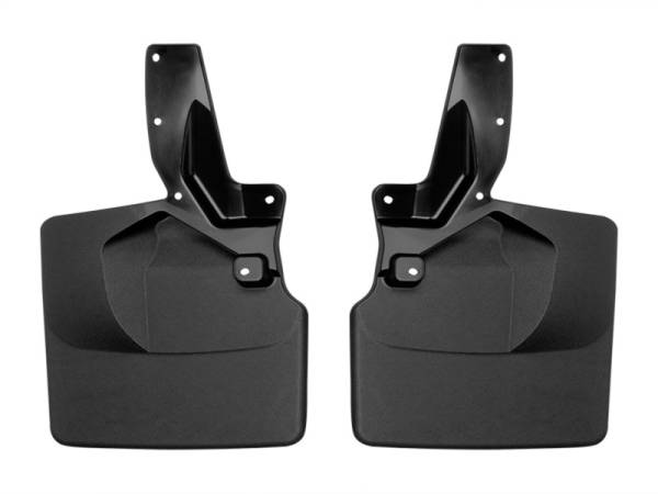 WeatherTech - WeatherTech 2021+ Ford Bronco Front No Drill MudFlaps - Black | 110140 - Image 1