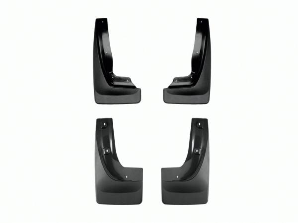 WeatherTech - WeatherTech 22-23 Jeep Grand Cherokee (Incl. 4xe) No Drill Mudflaps - Black | 110141-120153 - Image 1
