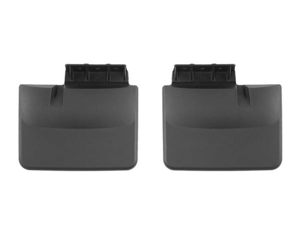 WeatherTech - WeatherTech 21-22 Ford F-150 Raptor No Drill MudFlaps (Mid Flap Only) - Black | 110151 - Image 1