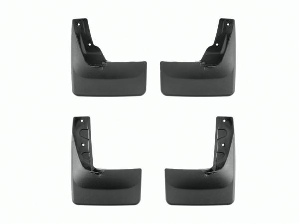 WeatherTech - WeatherTech 22-23 Toyota Tundra (Incl. Hybrid) No Drill Mudflaps - Black | 110154-120154 - Image 1