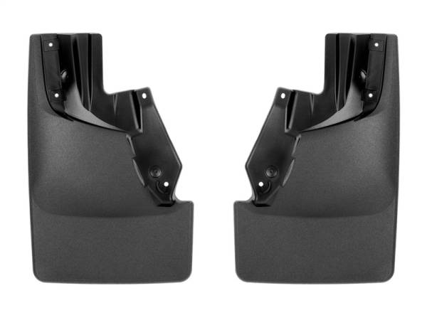 WeatherTech - WeatherTech 22-23 Ford Bronco Raptor (Excl. Sport Models) No Drill Mudflaps Front Pair - Black | 110162 - Image 1
