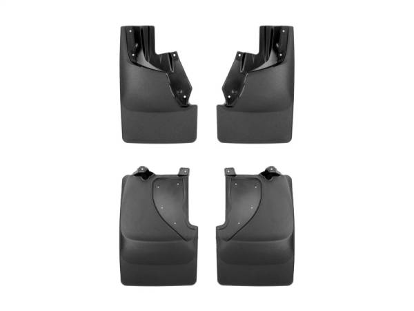 WeatherTech - WeatherTech 22-24 Ford Bronco Raptor (No Sport) No Drill Front & Rear MudFlaps - Black | 110162-120162 - Image 1