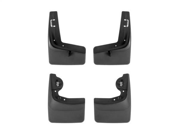 WeatherTech - WeatherTech 22-23 Ford F-150 Lightning No Drill Front & Rear MudFlaps - Black | 110164-120164 - Image 1