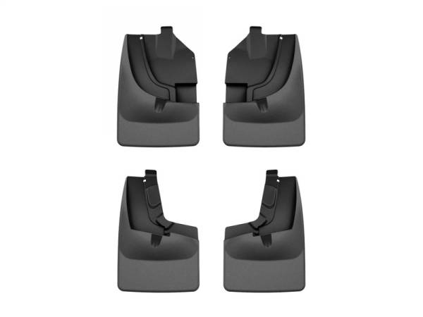 WeatherTech - WeatherTech 21-23 Ford Ranger (Tremor Pkg.) No Drill Front & Rear MudFlaps - Black | 110169-120169 - Image 1