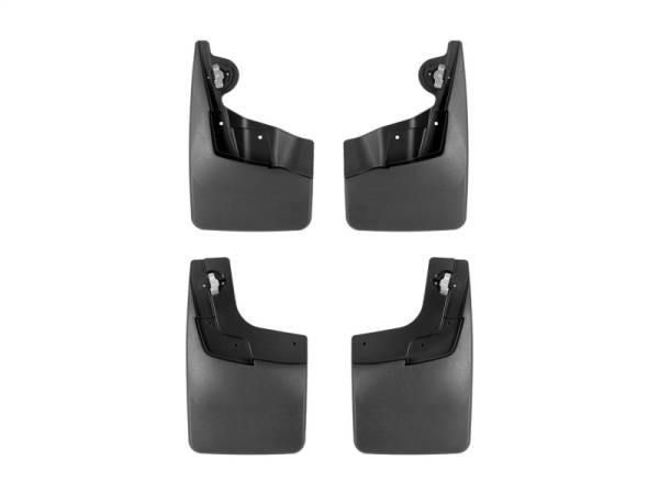 WeatherTech - WeatherTech 23-24 Chevrolet Colorado (w/o Optional Wheel Moldings) No Drill MudFlaps - Black | 110170-120170 - Image 1