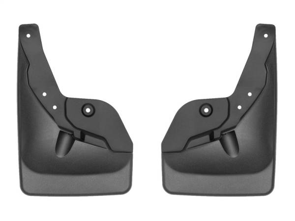 WeatherTech - WeatherTech 2024 Toyota Tacoma No Drill Front MudFlaps - Black | 110184 - Image 1
