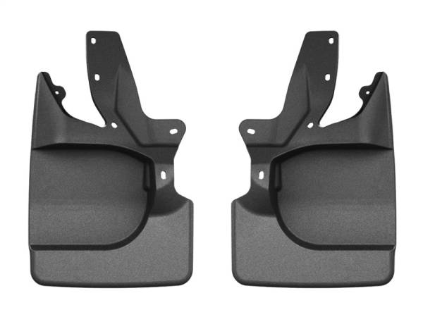 WeatherTech - WeatherTech 21-25 Ford Bronco Front No Drill Mudflaps - Black | 110185 - Image 1