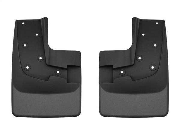 WeatherTech - WeatherTech 24-25 Ford Ranger Raptor Supercrew Front No Drill MudFlaps - Black | 110187 - Image 1