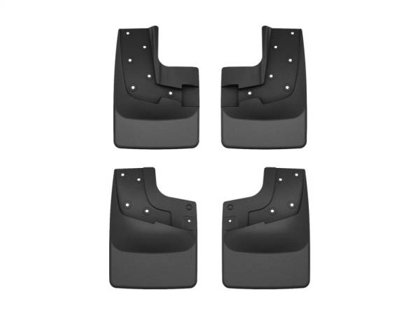WeatherTech - WeatherTech 24-25 Ford Ranger Raptor Front & Rear No Drill MudFlaps - Black | 110187-120187 - Image 1