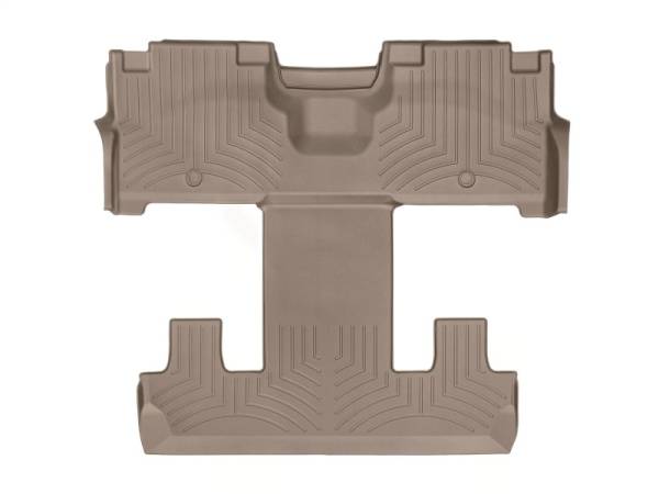 WeatherTech - WeatherTech 2018+ Ford Expedition 2nd Row Bucket Seats Rear FloorLiner - Tan | 4512954 - Image 1