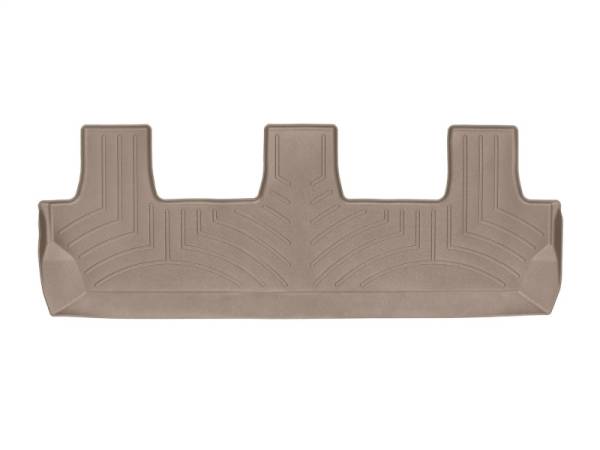 WeatherTech - WeatherTech 2018+ Ford Expedition/Lincoln Navigator (2nd Row Bench Seats) Rear FloorLiner - Tan | 4512956 - Image 1