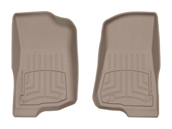 WeatherTech - WeatherTech 2020+ Jeep Gladiator Front FloorLiner HP - Tan | 4513131IM - Image 1