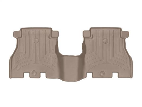 WeatherTech - WeatherTech 2018+ Jeep Wrangler Unlimited Rear FloorLiner - Tan | 4513132 - Image 1