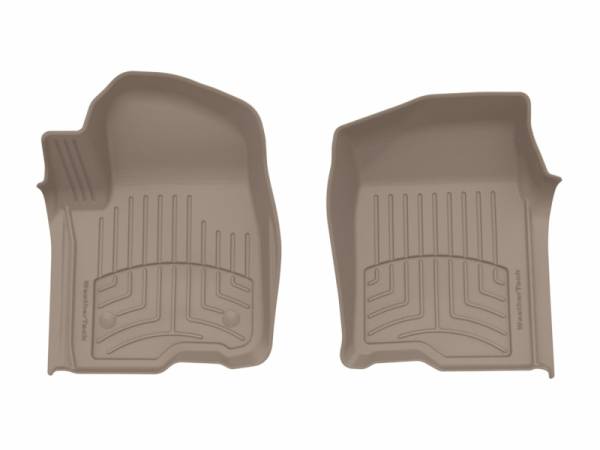 WeatherTech - WeatherTech 2019+ Chevrolet Silverado 1500 Front FloorLiner HP - Tan | 4514361IM - Image 1