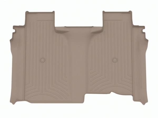 WeatherTech - WeatherTech 2019+ Chevrolet Silverado 1500 Rear FloorLiner - Tan | 4514364 - Image 1
