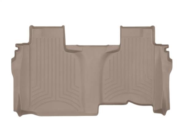 WeatherTech - WeatherTech 2019+ Chevrolet Silverado 1500 Rear FloorLiner HP - Tan | 4514366IM - Image 1