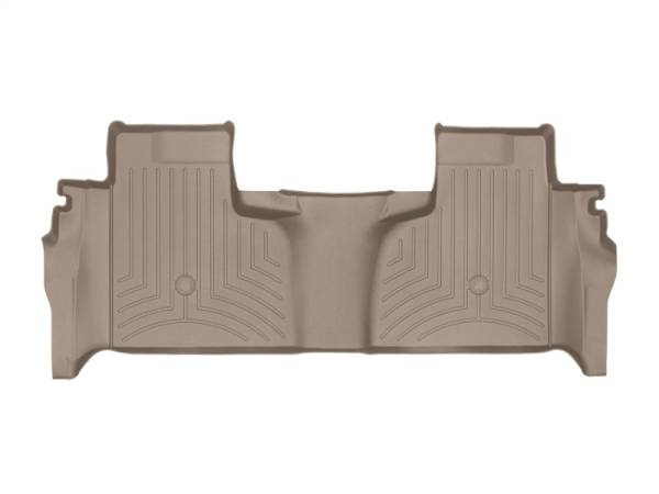 WeatherTech - WeatherTech 2019+ Chevrolet Silverado 1500 Rear FloorLiner - Tan | 4514368 - Image 1