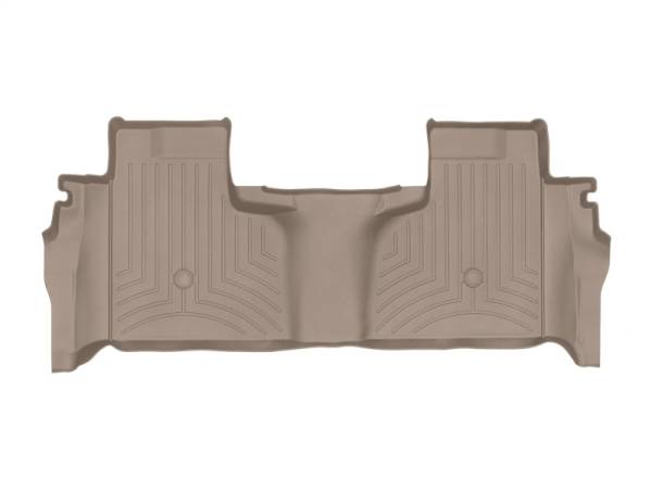 WeatherTech - WeatherTech 2019+ Chevrolet Silverado 1500 Rear FloorLiner - Tan | 4514369 - Image 1