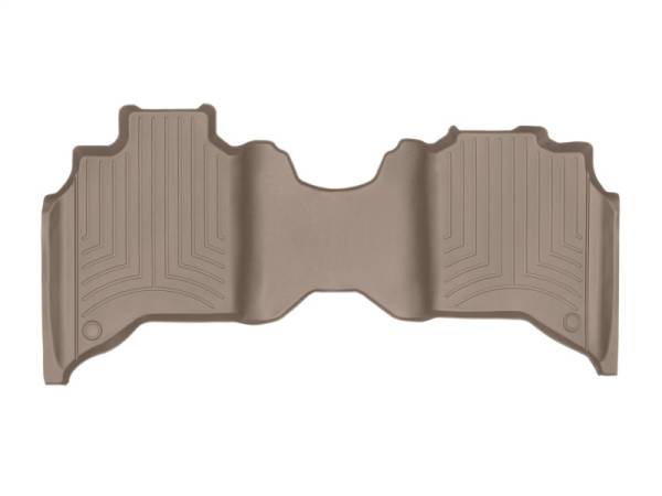 WeatherTech - WeatherTech 2019+ Ram 2500/3500 1st Row Bench Seat Crew Cab Rear FloorLiner - Tan | 4515454 - Image 1