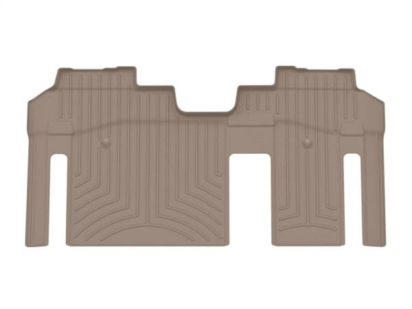 WeatherTech - WeatherTech 2021+ Toyota Sienna Rear (2nd Row) FloorLiner HP - Tan (8 Passenger) | 4516413IM - Image 1
